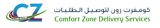 comfort zone delivary servies Logo