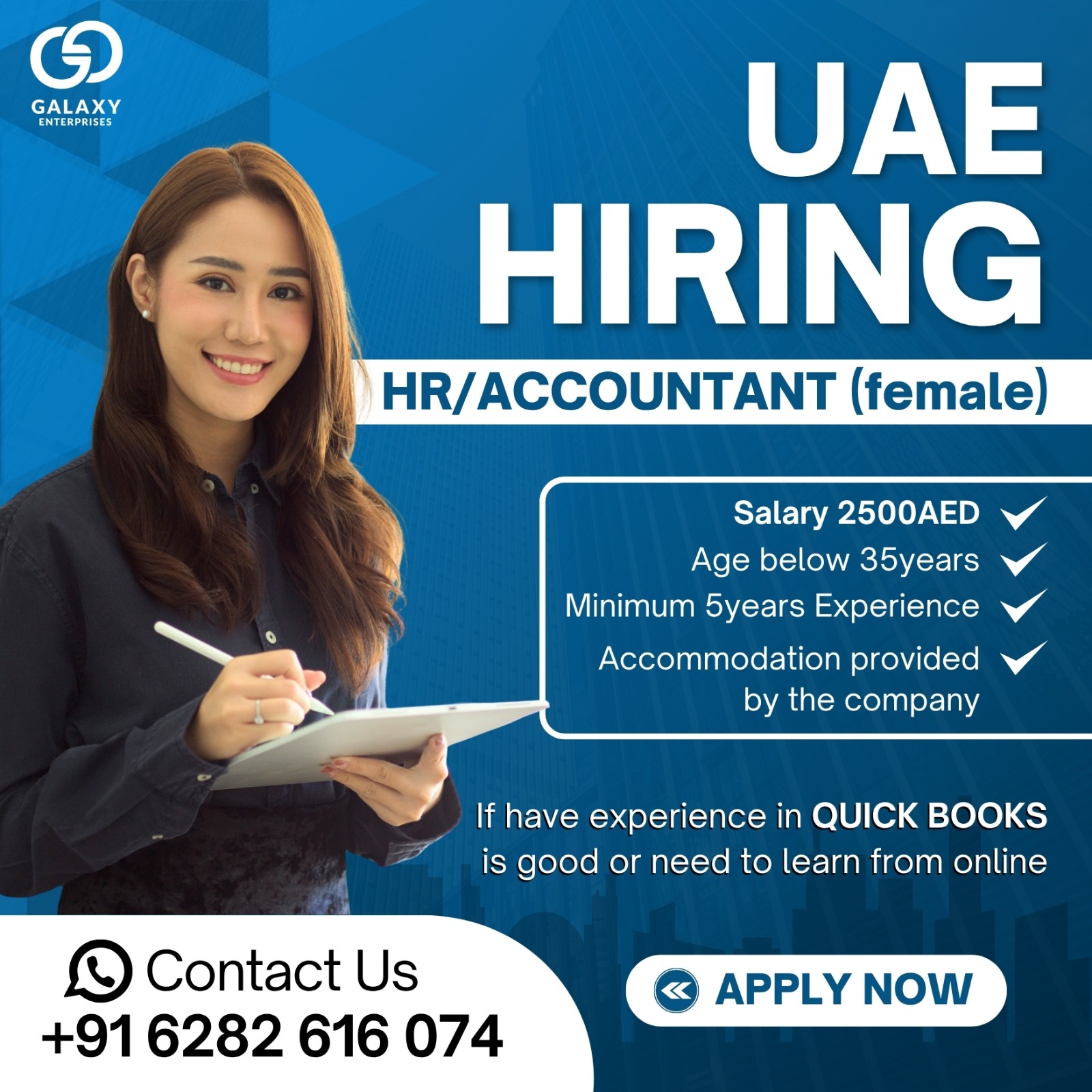 HR Accountant (Female)
